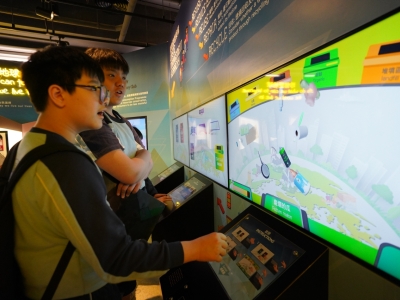 六年級跨學科參觀賽馬會氣候變化博物館