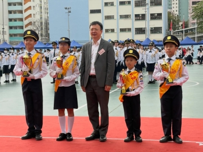 喜訊｜本校升旗隊勇奪步操比賽一等獎