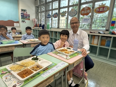 「惜飲惜食」計劃讓學生從中學會珍惜食物的可貴
